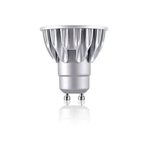 BULBRITE 777533 9 Watt MR16 LED - GU10 Twist & Lock Base - 3000 Kelvin Warm White - 725 Lumens - Silver - 120 Volt