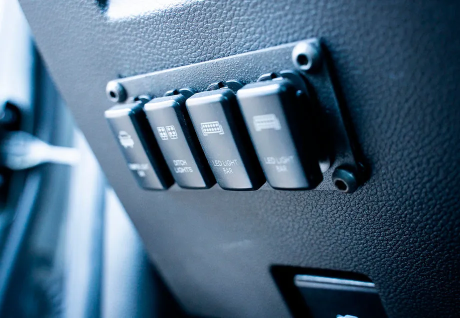 Cali Raise LED 2019-2022 Ford Ranger Switch Panel (4)