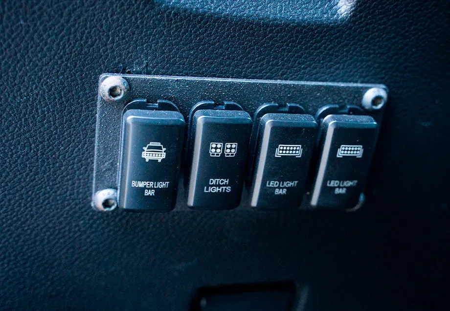 Cali Raise LED 2019-2022 Ford Ranger Switch Panel (4)