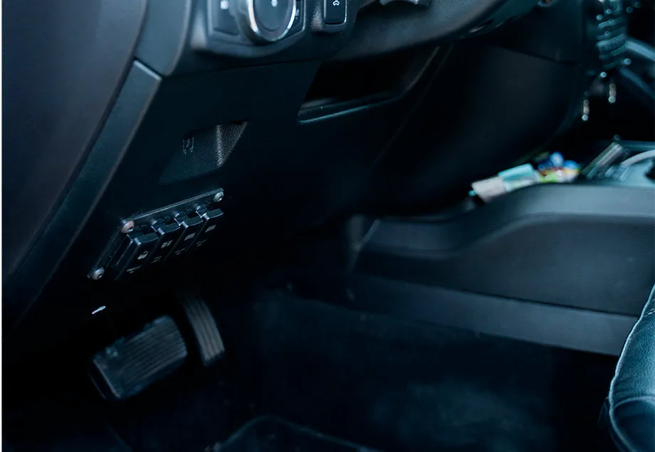 CALI RAISED LED 2019-2022 Ford Ranger Switch Panel (4)