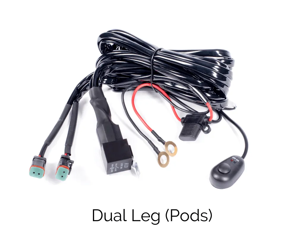 Cali Raised Low Profile Ditch Light Combo - 2005-2015 Toyota Tacoma