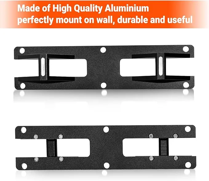 Cargo Crossbars Mount Plates for R1T/R1S 2022 2023 2024, Roof Rack Crossbars Wall Mount Custom Compatible with R1T/R1S Accessories 2022-2024（Black）