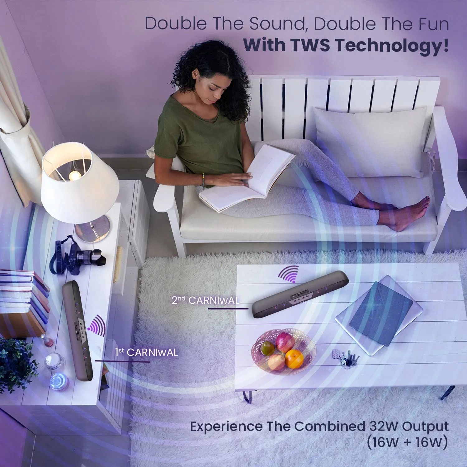 CARNIwAL 102: TWS Soundbar