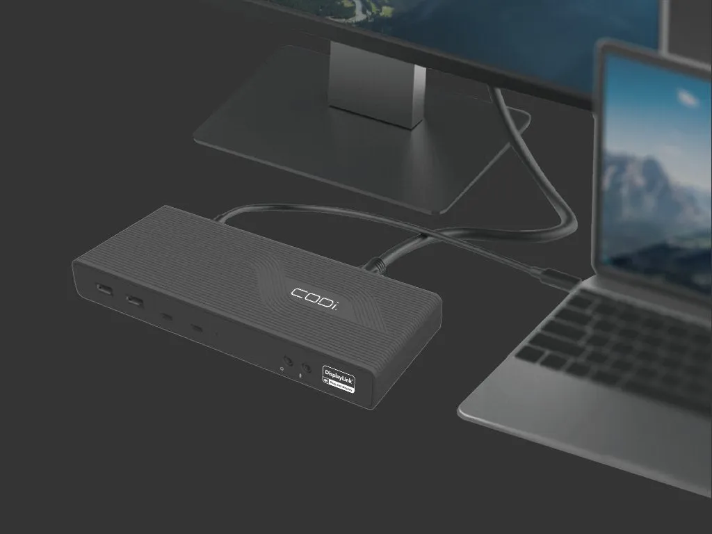 Centro1200 Dual 4K Universal USB-C Docking Station*