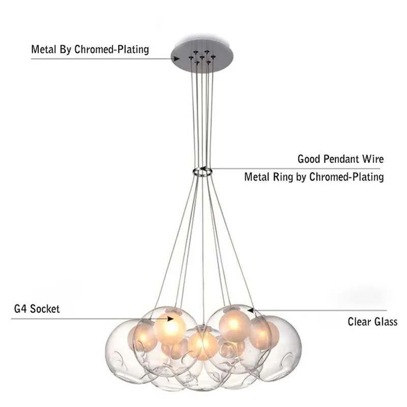 Cloud Ball Chandelier