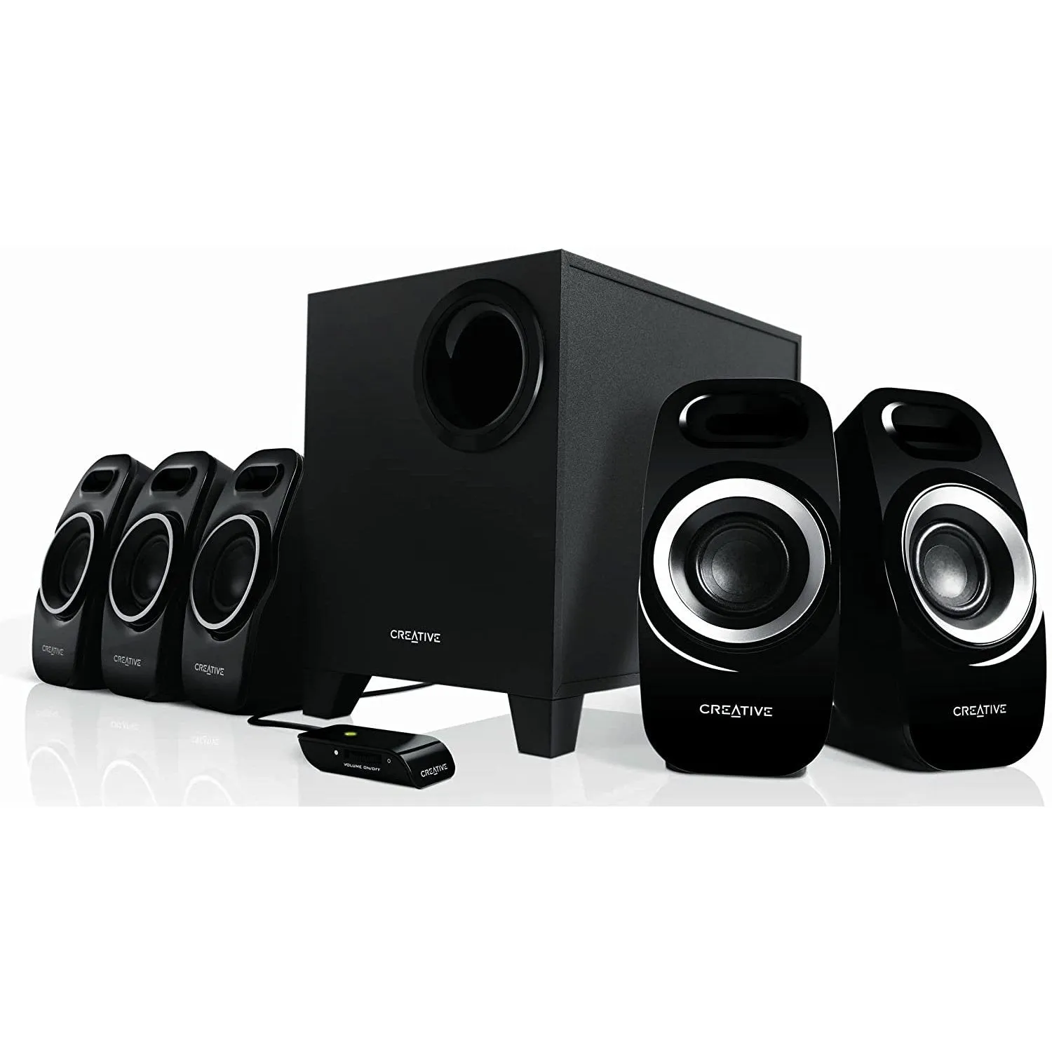 Creative Inspire T6300 5.1 Channel 22 Watt Subwoofer Speaker System