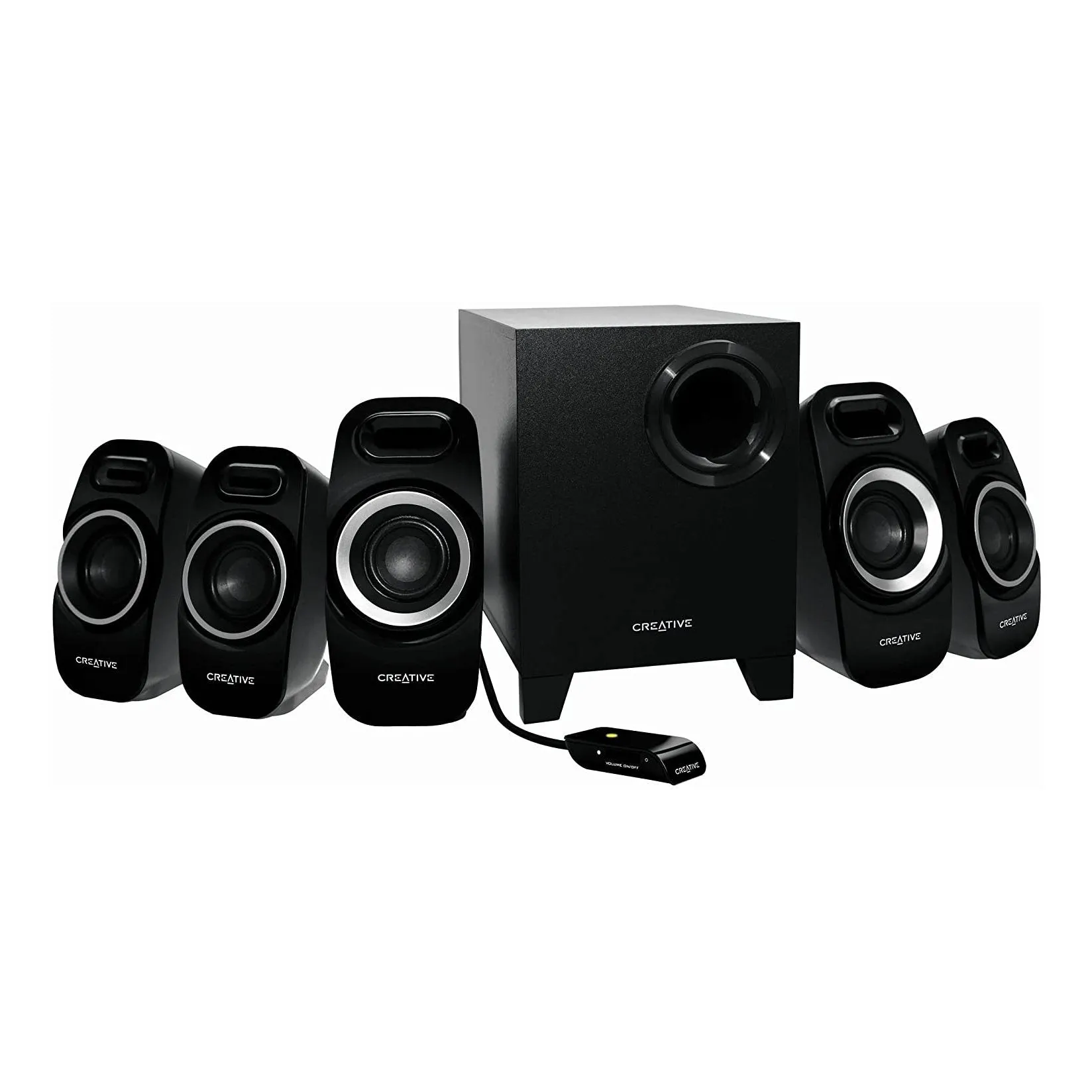 Creative Inspire T6300 5.1 Channel 22 Watt Subwoofer Speaker System