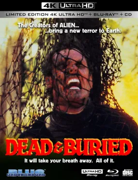 DEAD AND BURIED (LIMITED EDITION COVER B: BURNED) 4K UHD/BLU-RAY/CD