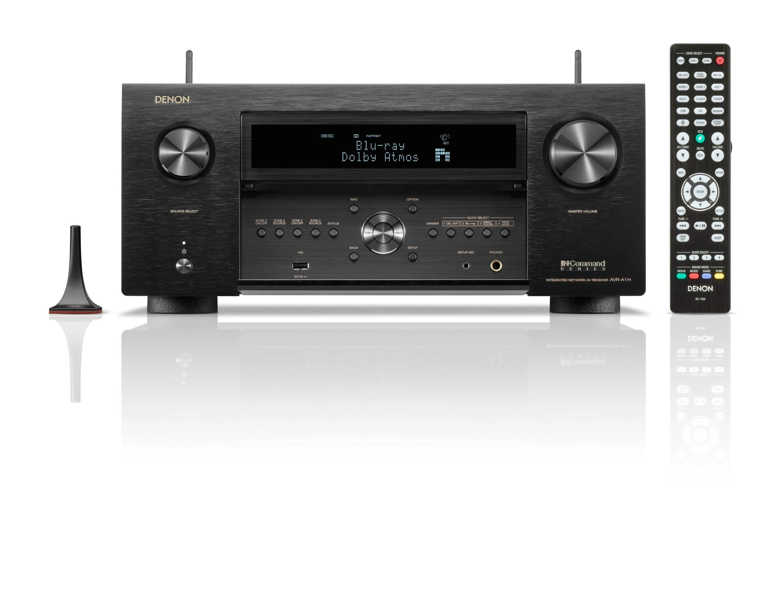 Denon AVR-A1H 15.4 Channel 8K A/V Receiver with HEOS