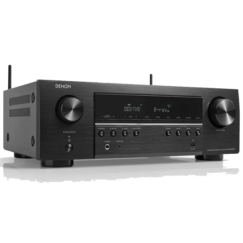 Denon AVR-S660H 5.2ch 8K AV Receiver, Voice Control and HEOS Built-in (Each)