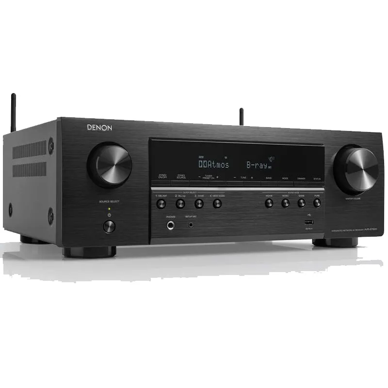 Denon AVR-S760H 7.2ch 8K AV Receiver with 3D Audio, Voice Control and HEOS Built in® (Each)