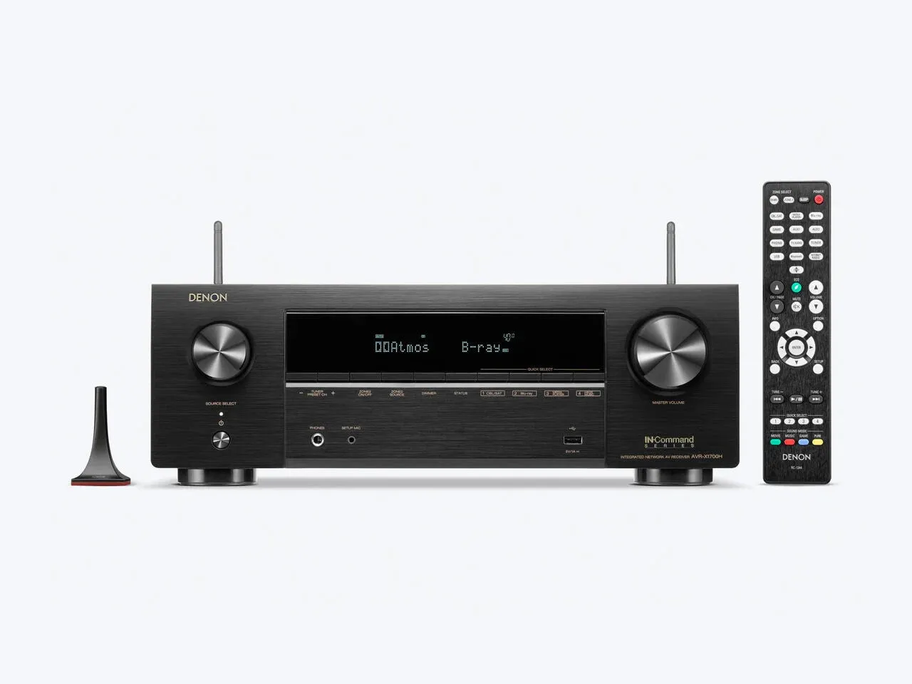 Denon AVR-X1700H, 7.2 namų kino stiprintuvas - resyveris su 8K palaikymu