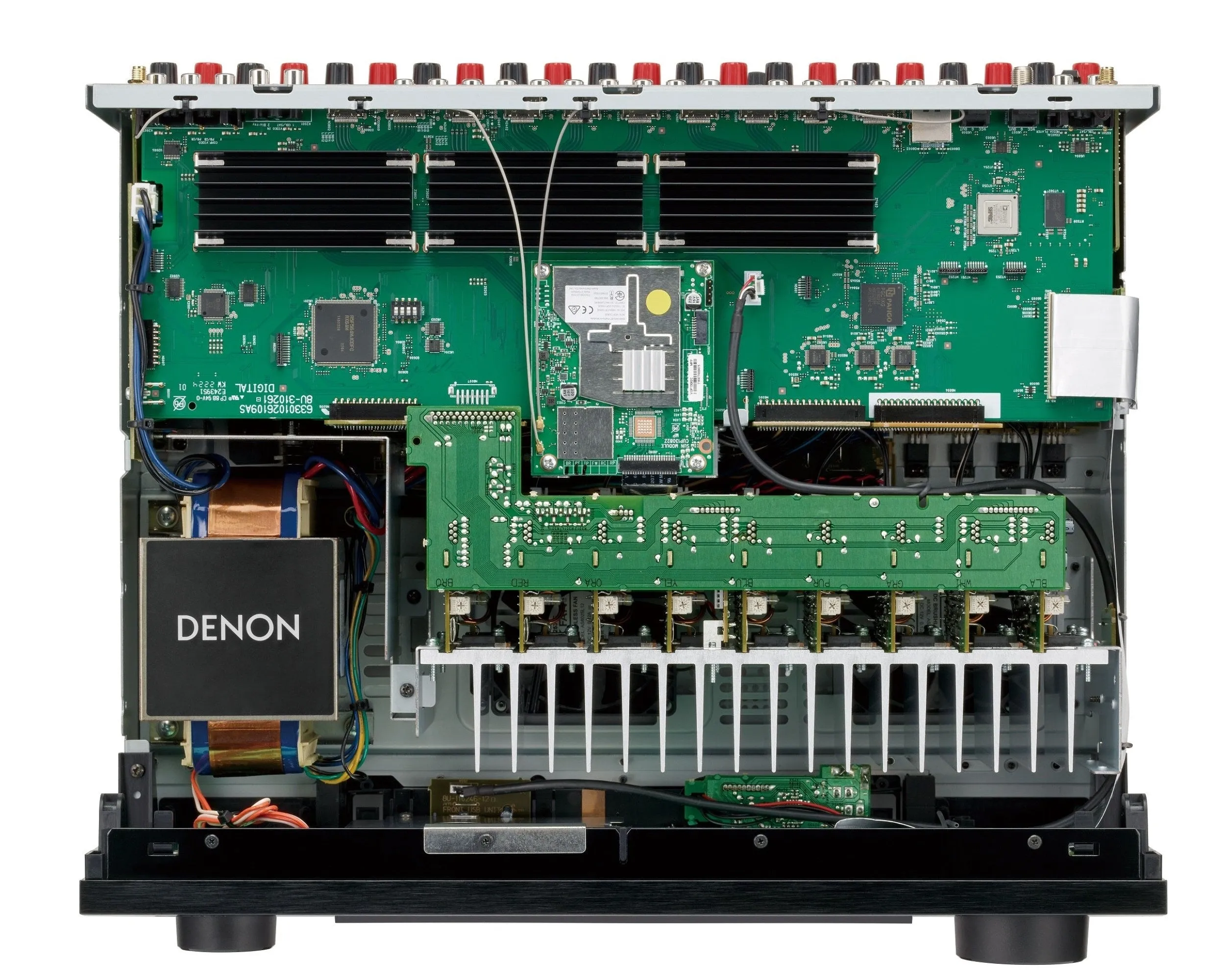 Denon AVR-X4800H 9.4 Channel 8K A/V Receiver with HEOS