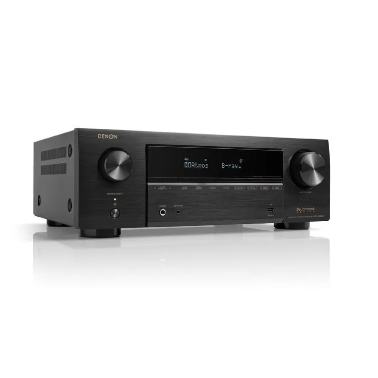 DENON AVRX1800H | Récepteur AV 7.2 Canaux - Vidéo 8K - Cinéma - Dolby Atmos - DTS:X - Noir