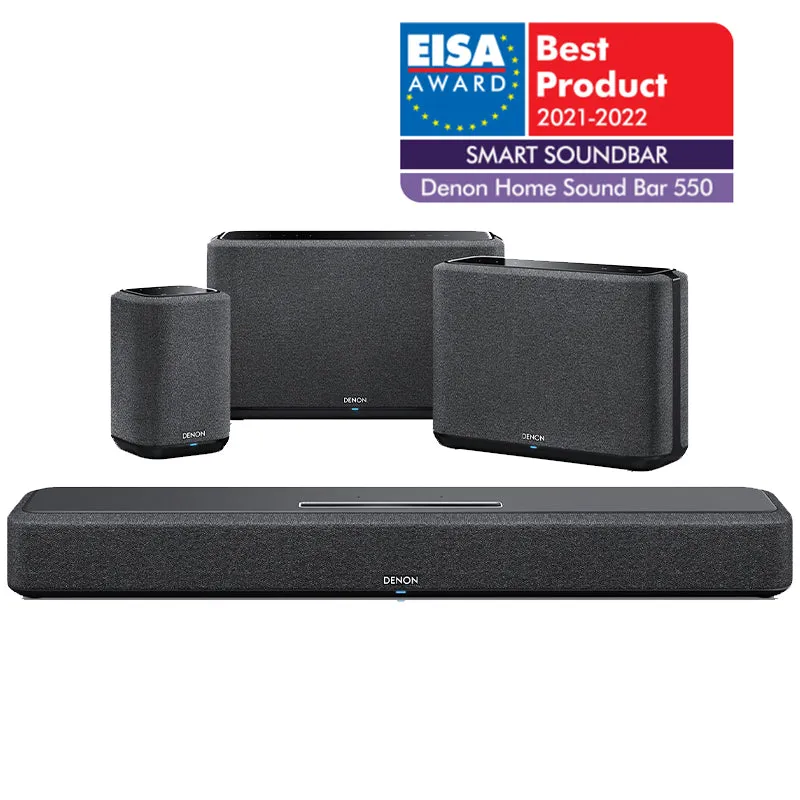 Denon Home SB550 3D Surround-Sound Compact Sound Bar (Each)