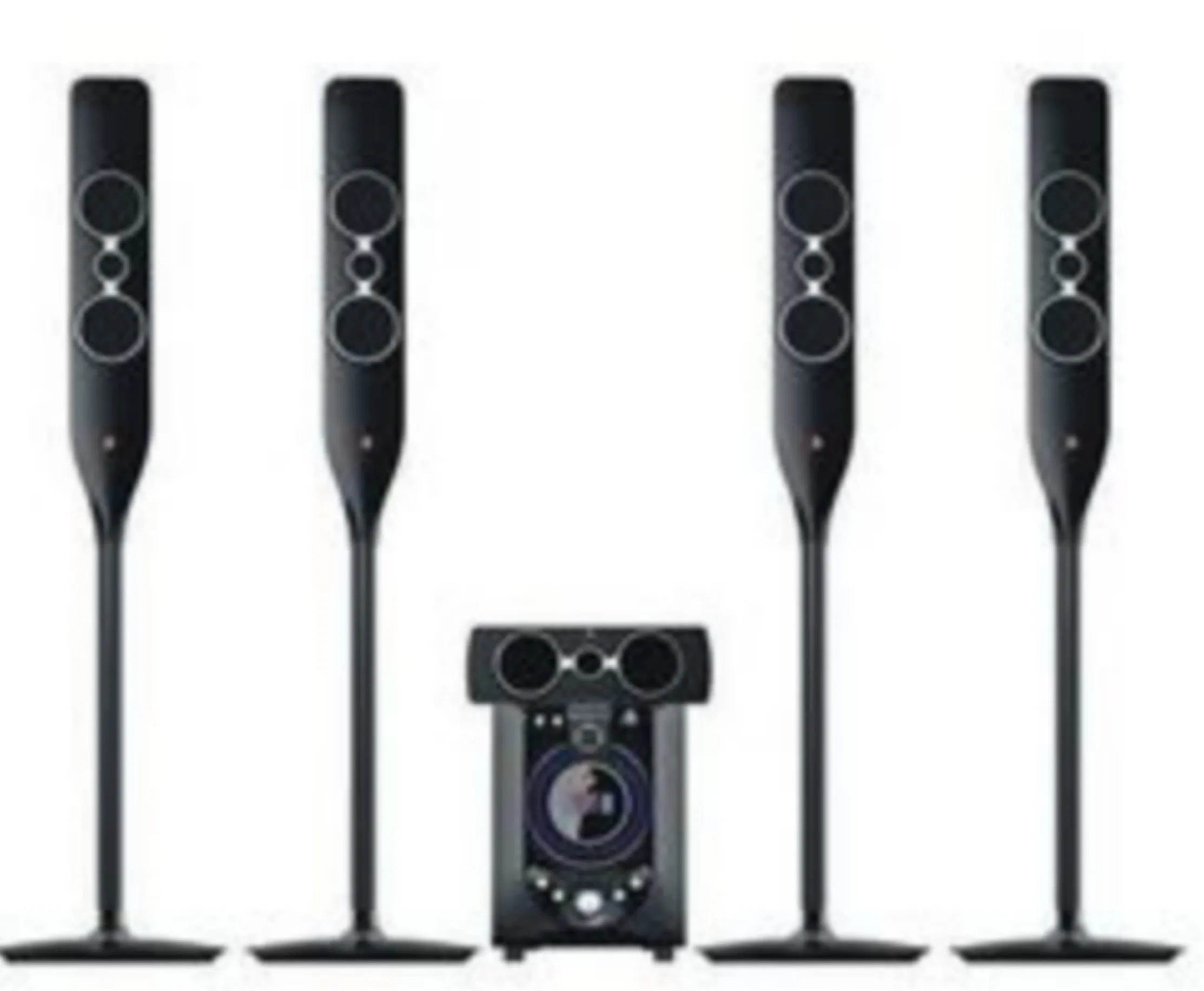 DJ DJ5050M 5.1Ch Standing Bluetooth Home Cinema Theater - Brand New