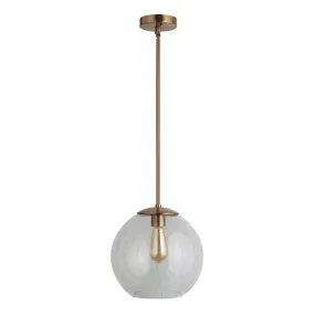Dolby 1 Light Pendant - Brass