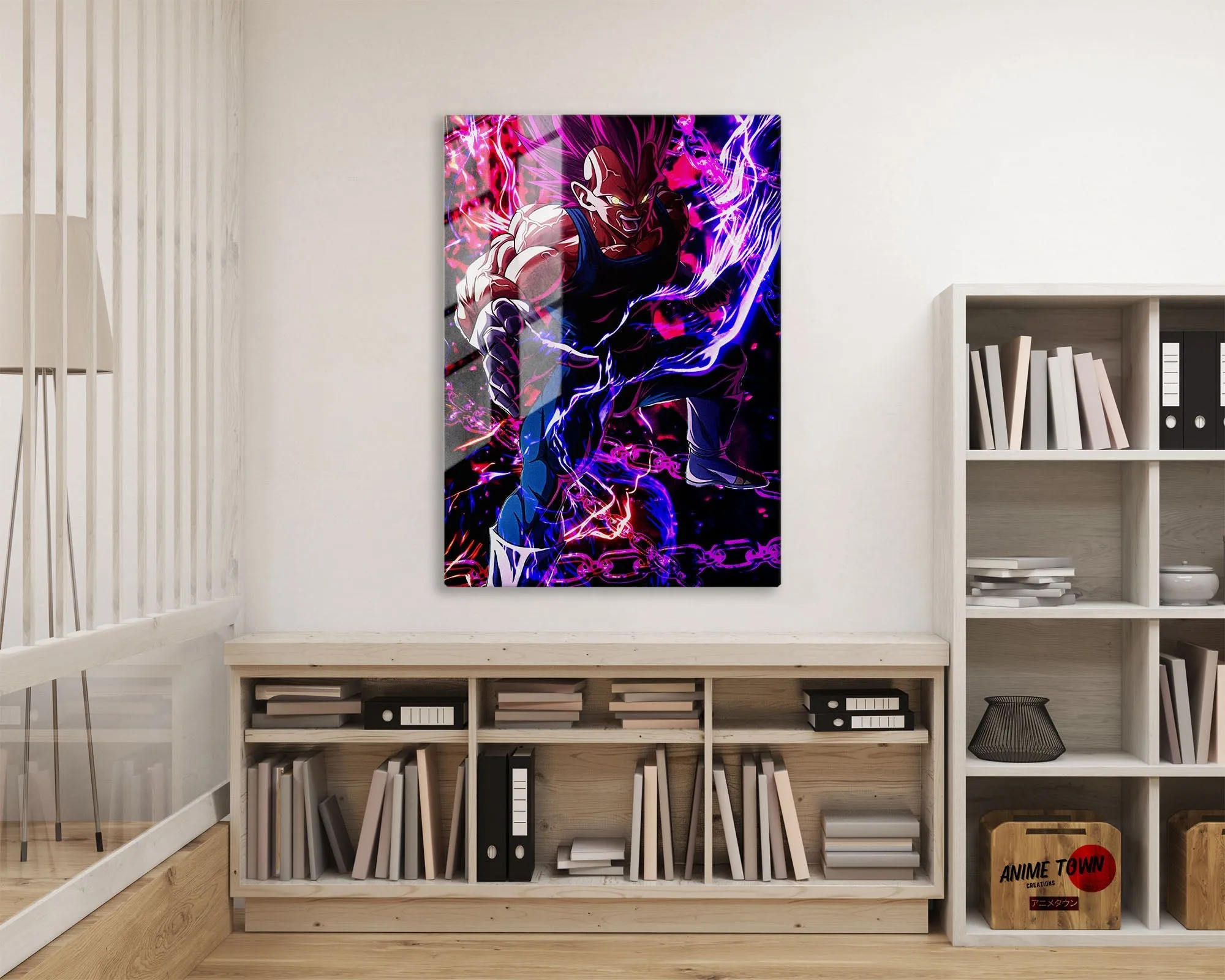 Dragon Ball Vegeta Ultra Ego Metal Poster