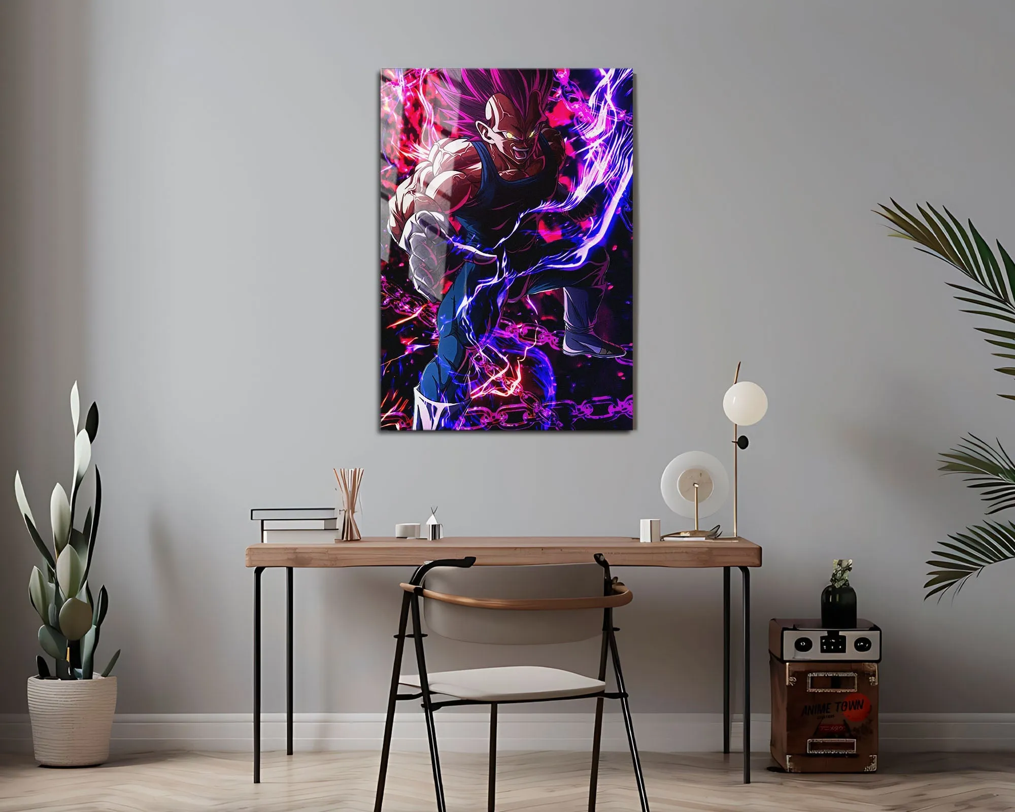 Dragon Ball Vegeta Ultra Ego Metal Poster