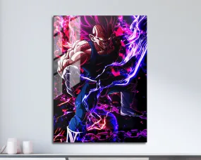 Dragon Ball Vegeta Ultra Ego Metal Poster