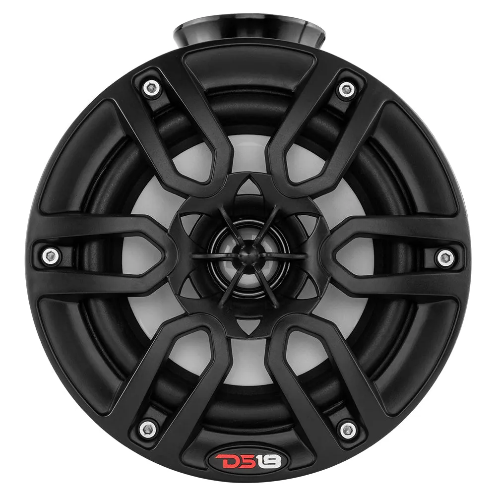 DS18 HYDRO 6.5" Compact Wakeboard Pod Tower w/RGB Light - 300W - Black [NXL-PS6BK]