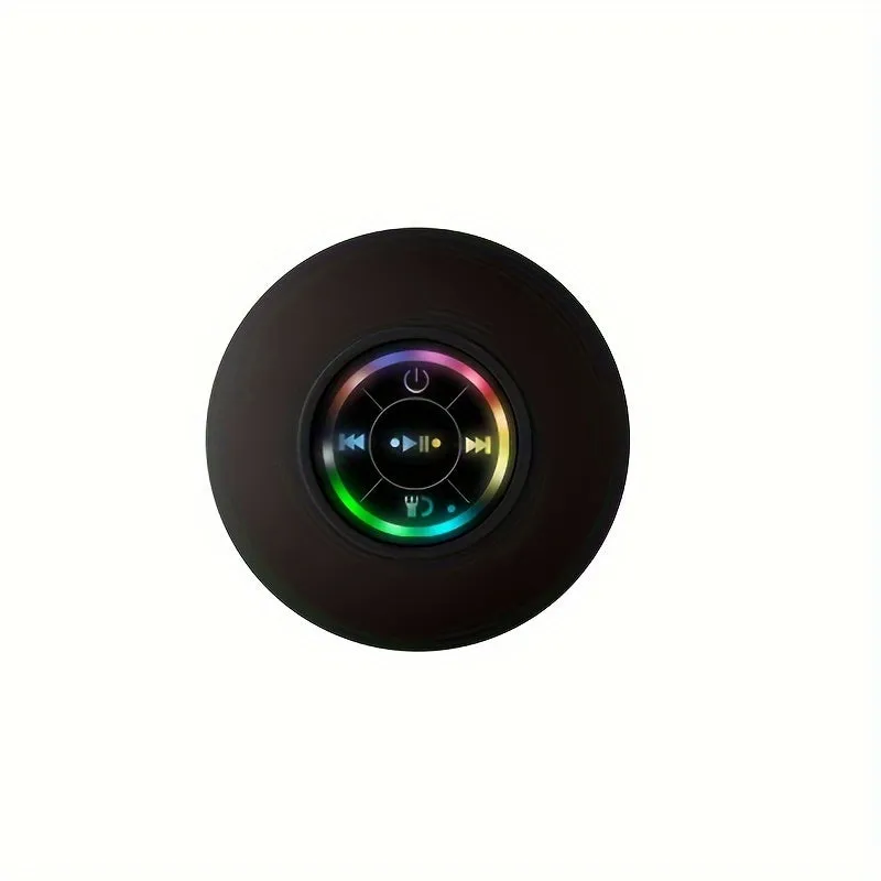 E8-New LED light bathroom wireless speaker four mini models car home audio multi-color