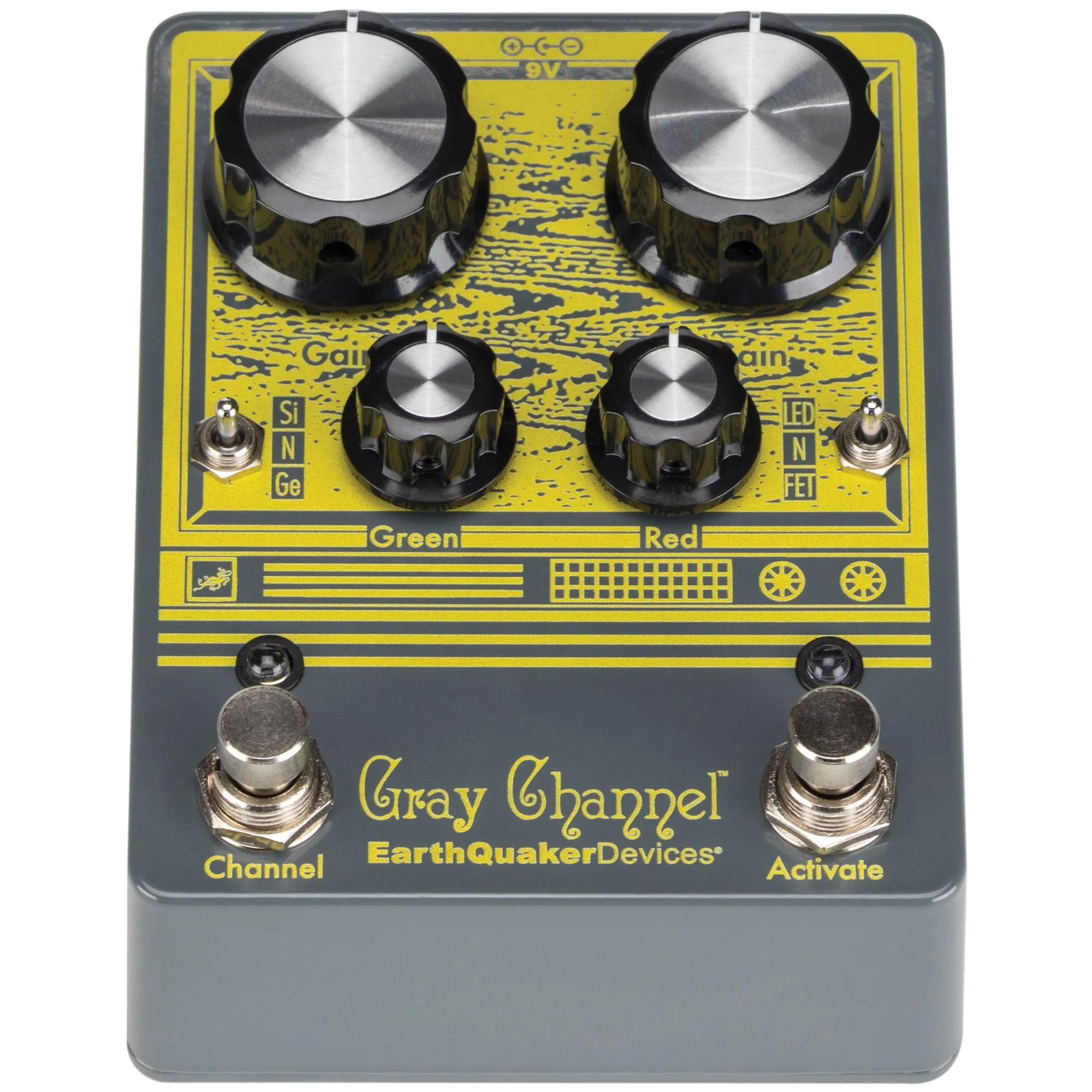Earthquaker Gray Channel Overdrive Pedal