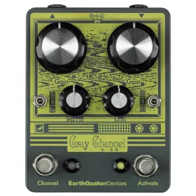 Earthquaker Gray Channel Overdrive Pedal