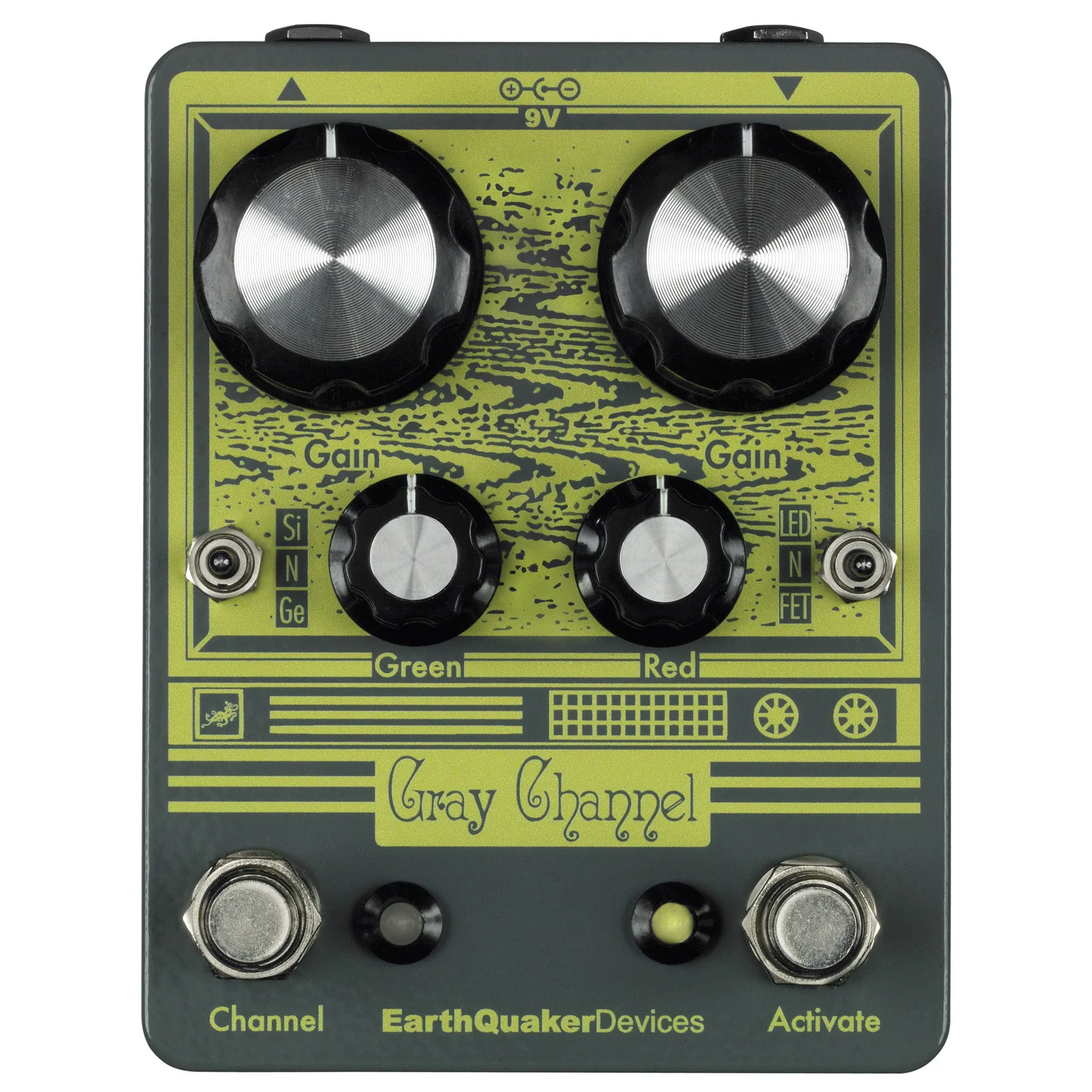 Earthquaker Gray Channel Overdrive Pedal
