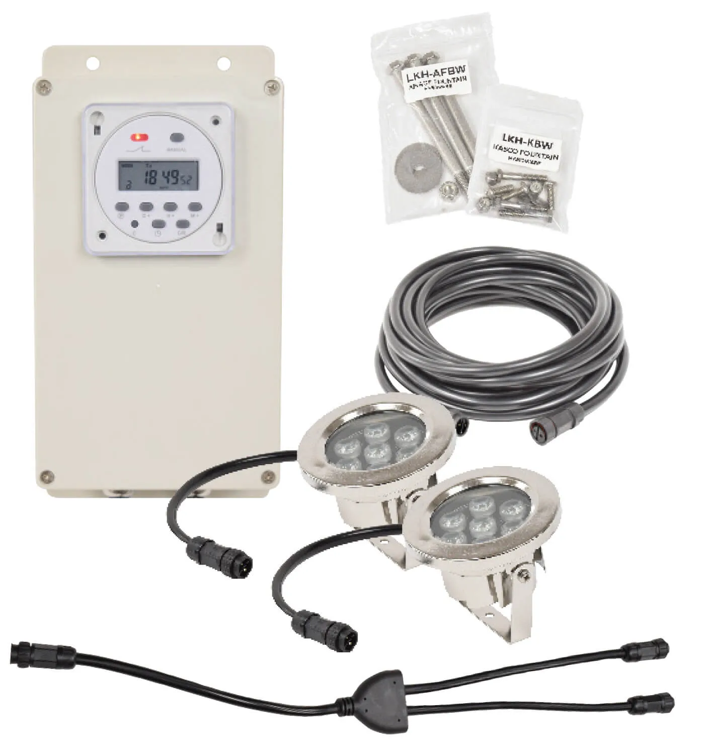 EasyPro™ AquaShine™ Warm White Fountain Light Kits