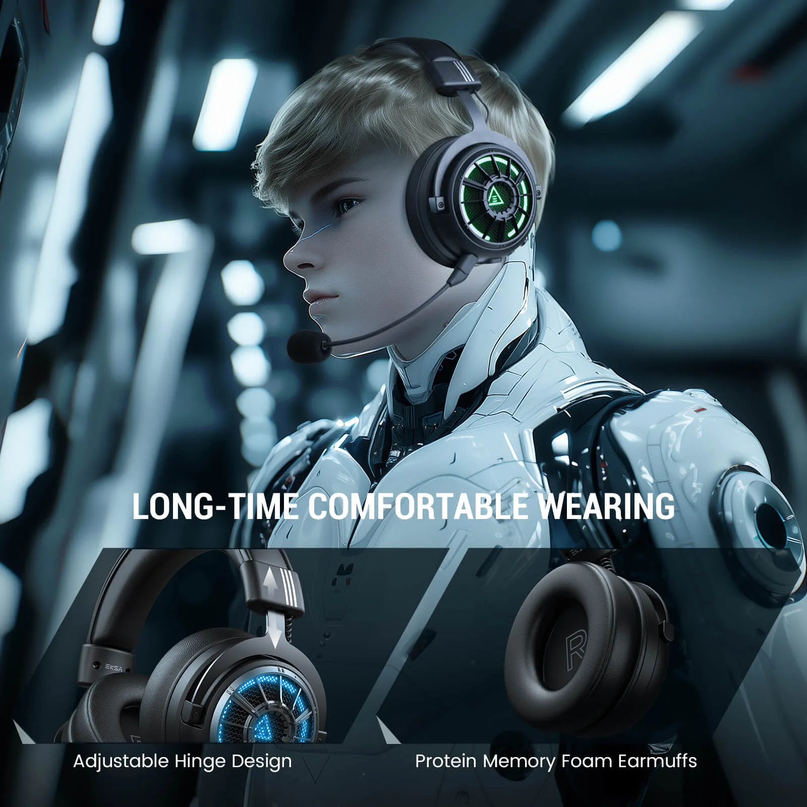 EKSA® StarEngine BT Wireless Gaming Headset