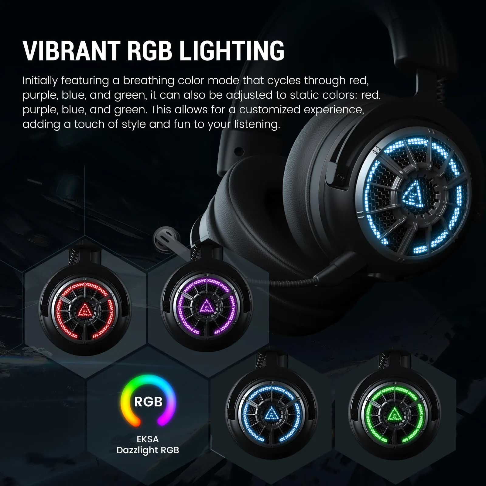 EKSA® StarEngine BT Wireless Gaming Headset