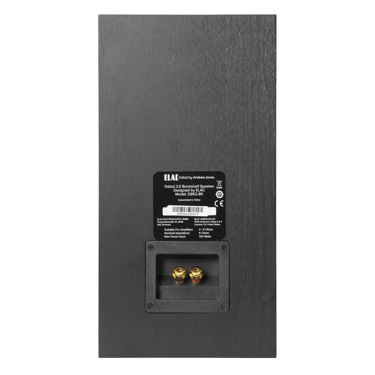 Elac Debut 2.0 B6.2 Bookshelf Speaker (Pair)