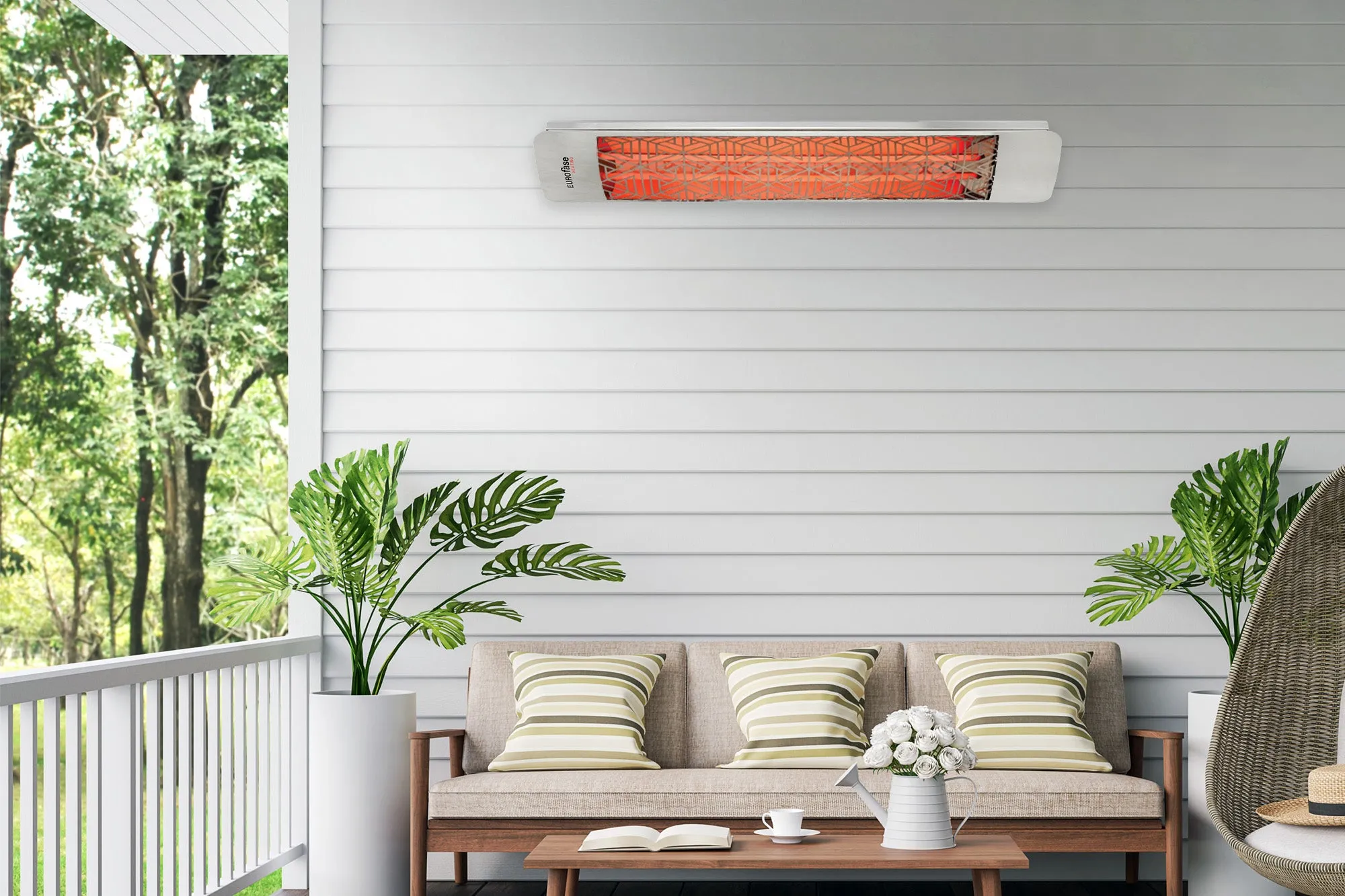 Eurofase 2000 Watt 39 Inch Single Element Electric Patio Heater