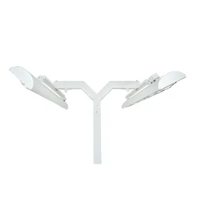 Eurofase White 39-inch 8-foot Pole Mount With Double Crossbar EF3908PMDW