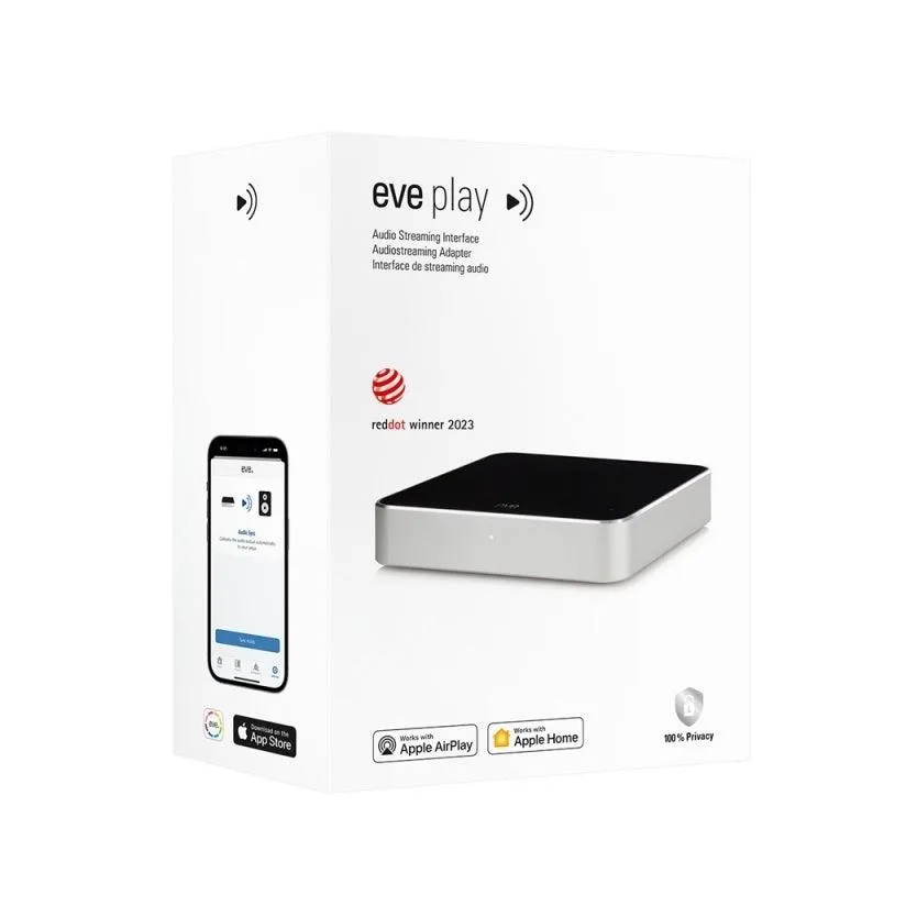 Eve Play Audio Wifi Streaming Interface