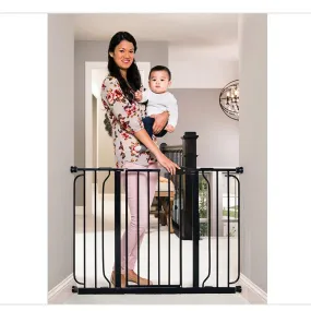 Extra Wide Metal Gate Black