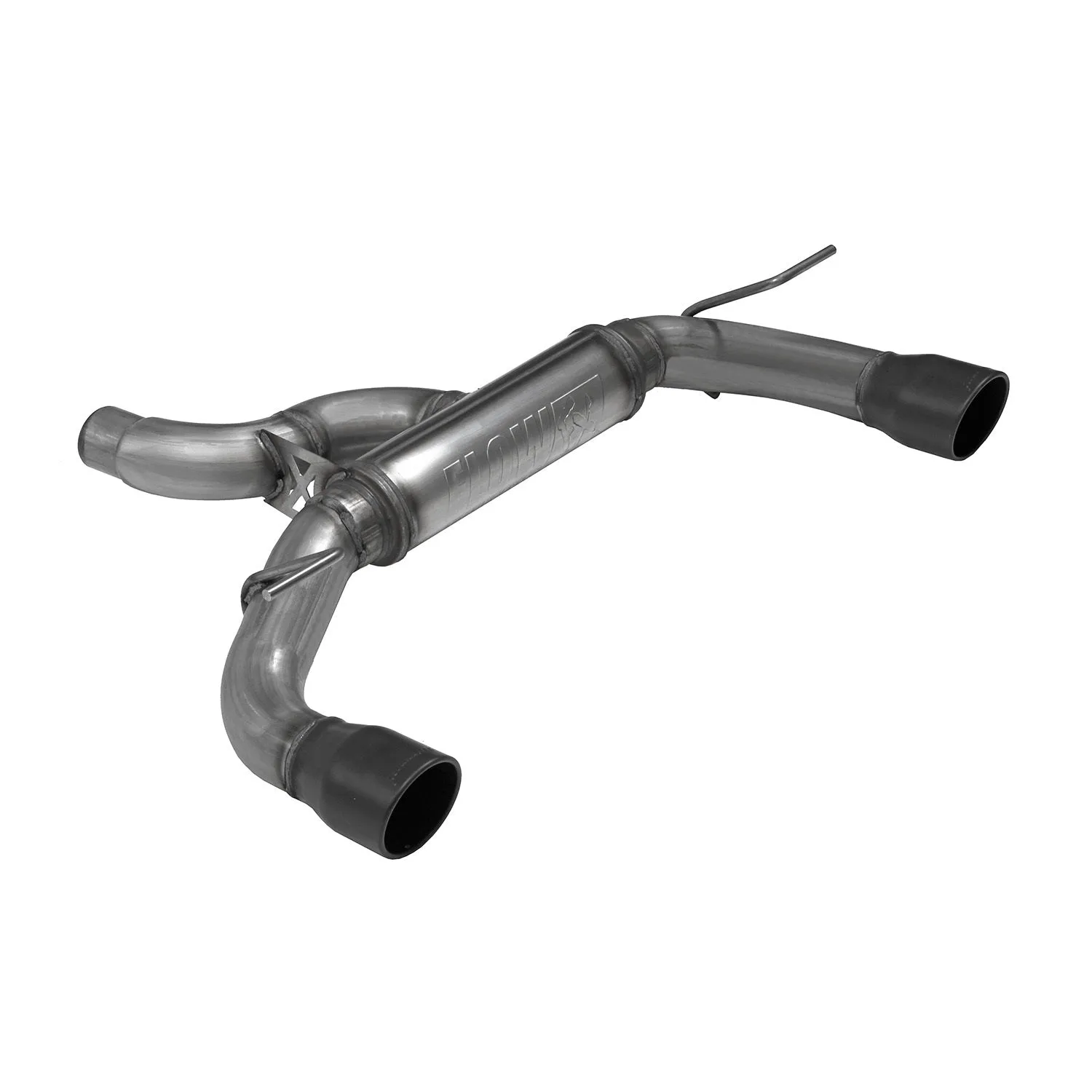 Flowmaster FlowFX Axle-Back Exhaust System - 3 in Diameter - Dual Rear Exit - 4 in Black Tips - Ford EcoBoost-Series - Ford Midsize SUV 2021-22