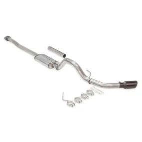 Flowmaster FlowFX Cat-Back Exhaust System - 3 in Diameter - Single Side Exit - 4-1/2 in Black Tip - Stainless - Ford Fullsize Truck 2015-20