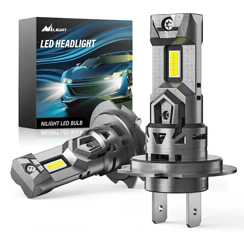 H7 LED Headlight Bulbs E4S Series 50W 20000LM 6500K IP67 | 2 BULBS
