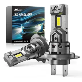 H7 LED Headlight Bulbs E4S Series 50W 20000LM 6500K IP67 | 2 BULBS