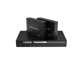HDMI Splitter/Extender 1 In 2 Out Over Cat6 4K With 2 Receivers ( 60M )