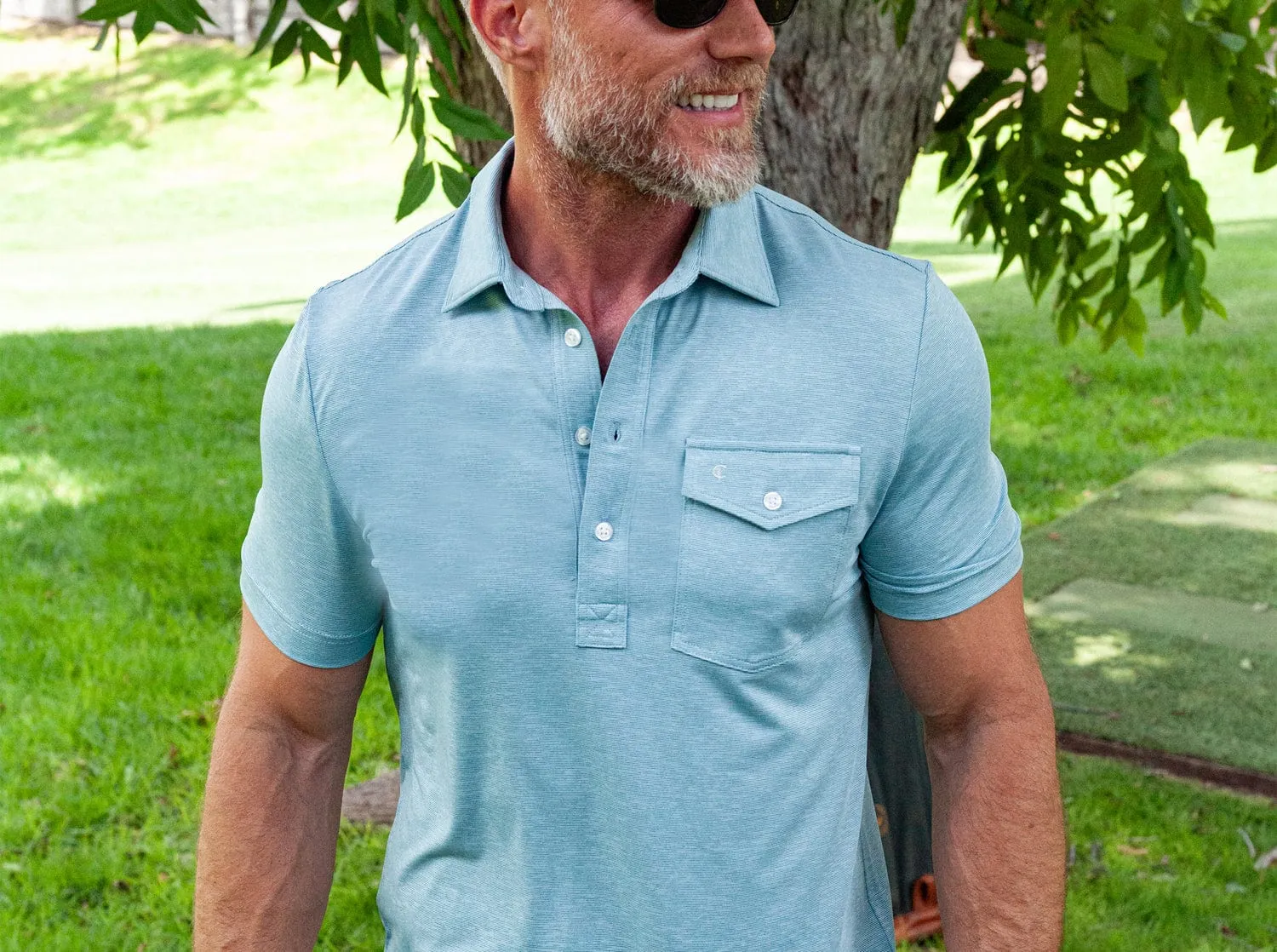Heather Performance Sport Players Shirt - Sweetwater