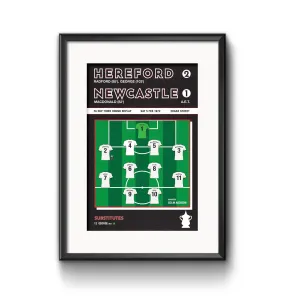 Hereford vs Newcastle Print