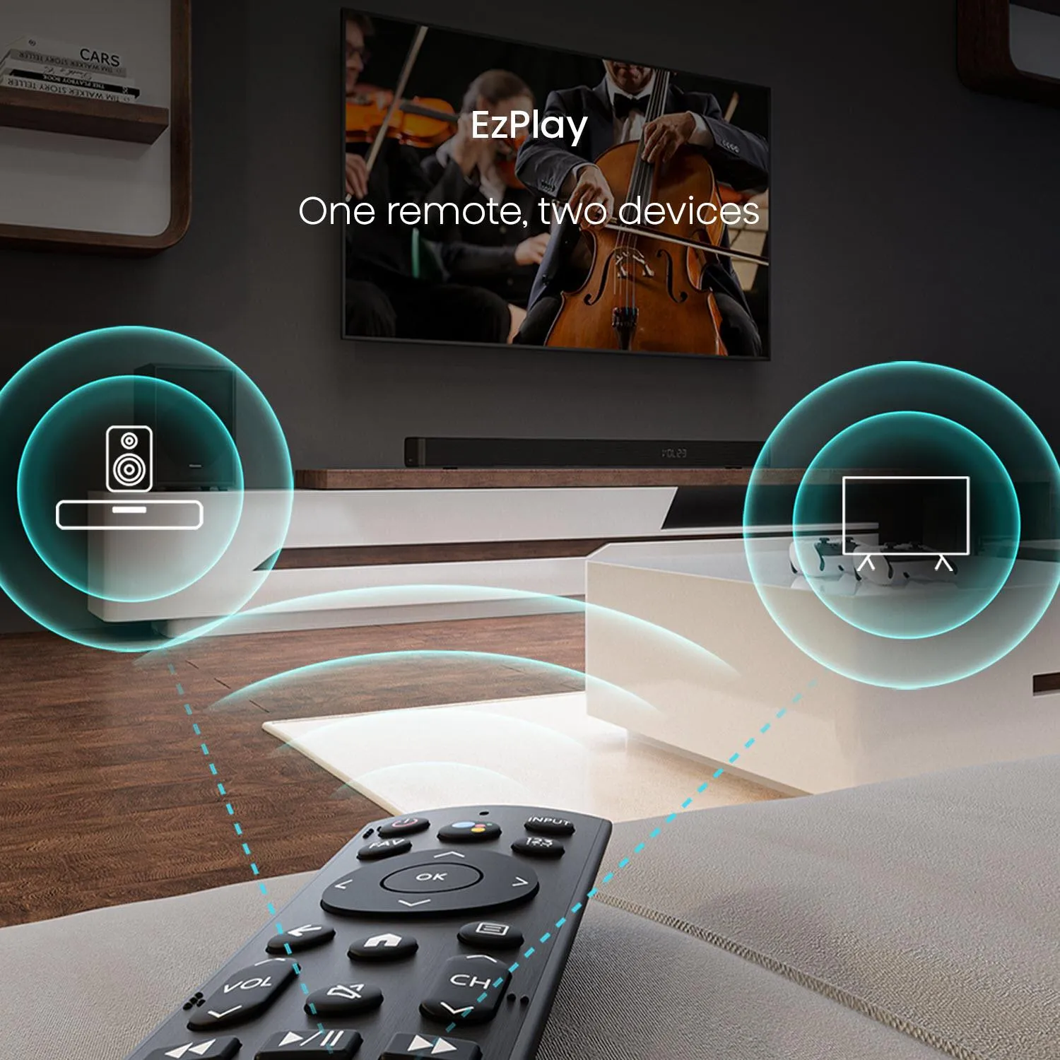 Hisense AX5100G 5.1 Channel Dolby Atmos 340W Soundbar w/ Surround Speakers