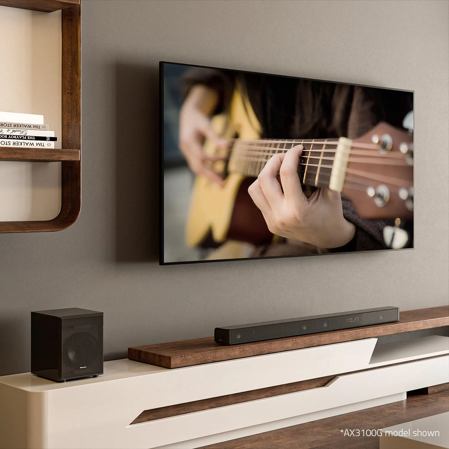 Hisense AX5100G 5.1 Channel Dolby Atmos 340W Soundbar w/ Surround Speakers