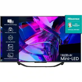 Hisense U7 Series 65U7KQTUK 65" Mini LED 4K Ultra HD Mini-LED Smart TV - Grey