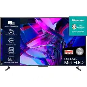 Hisense U7 Series 75U7KQTUK 75" Mini LED 4K Ultra HD Mini-LED Smart TV - Grey