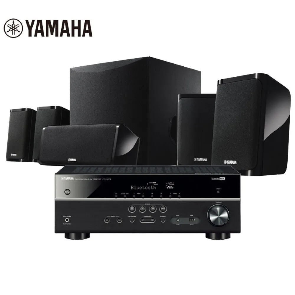 Home theater Yamaha HTR-3072 NS-P41 Dolby DTS Bluetooth