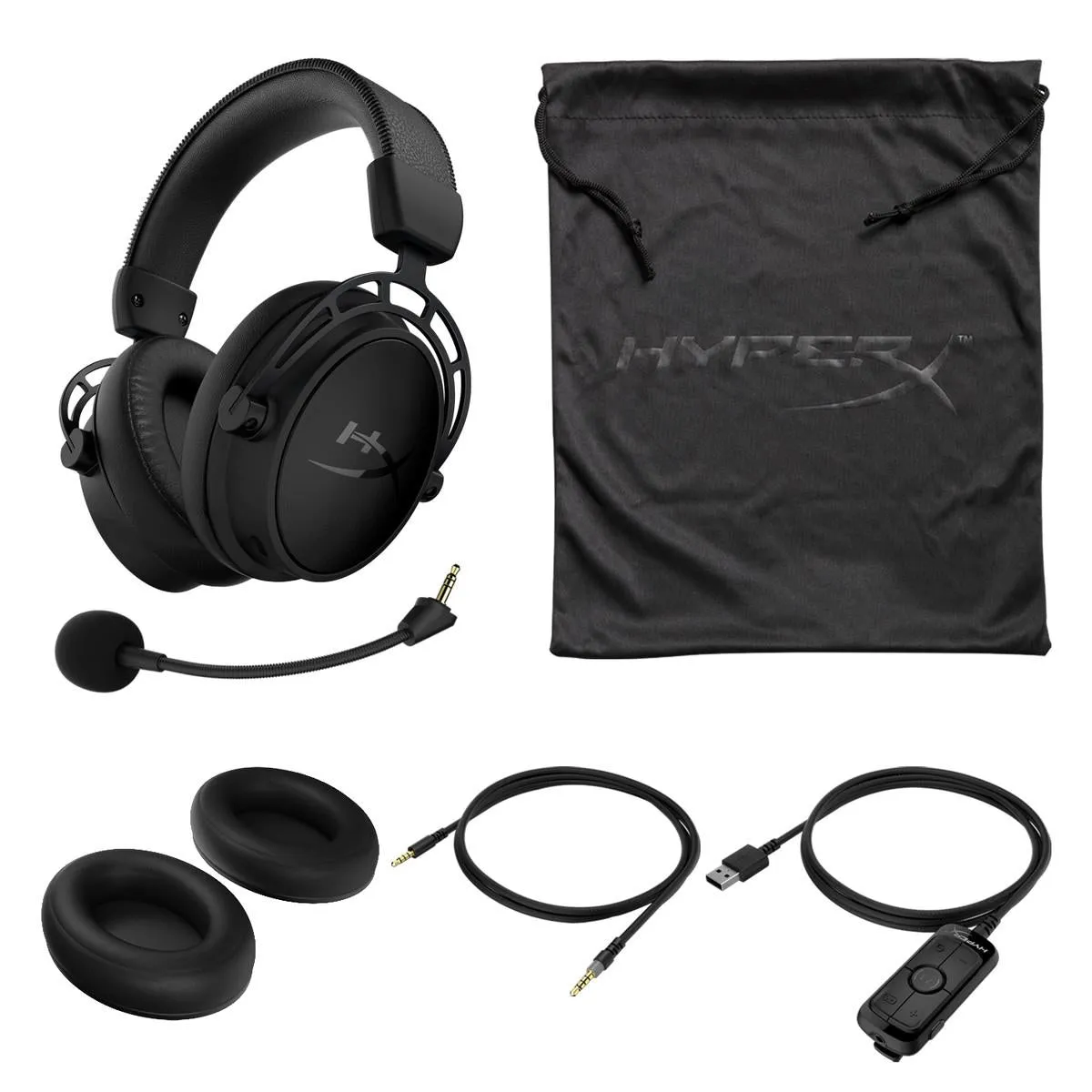 HyperX Cloud Alpha S Gaming Headset (Black)